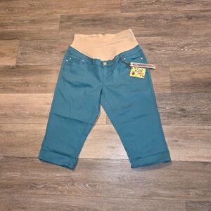 Hybrid & Company Women's 3X Maternity Capri Pants New w/ Tags!